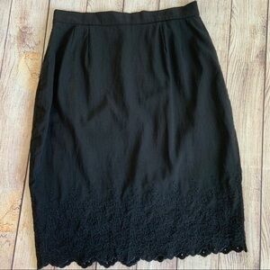 CACHE Vintage Lined Skirt 8